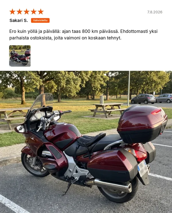 Vahvistettu asiakasarvostelu